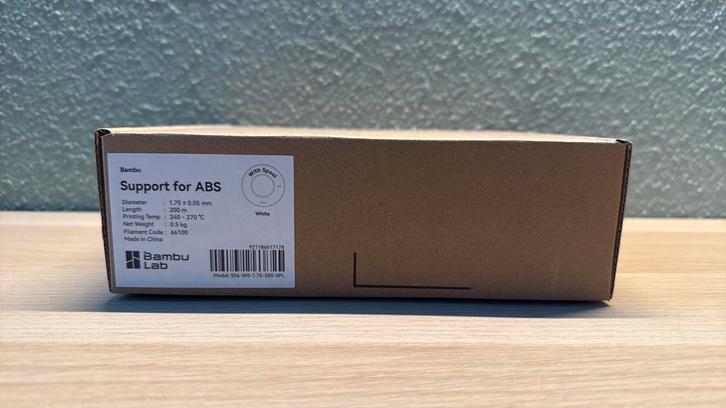 Bambu Lab Support for ABS, Computers en Software, 3D-printerbenodigheden, Nieuw, Ophalen of Verzenden