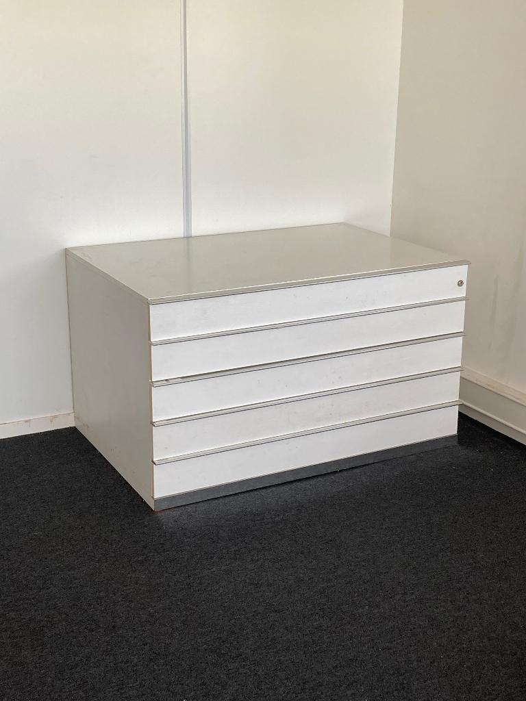 ladekast tekeningen, Huis en Inrichting, Kasten | Ladekasten, Ophalen, Gebruikt, 100 tot 150 cm, 5 laden of meer