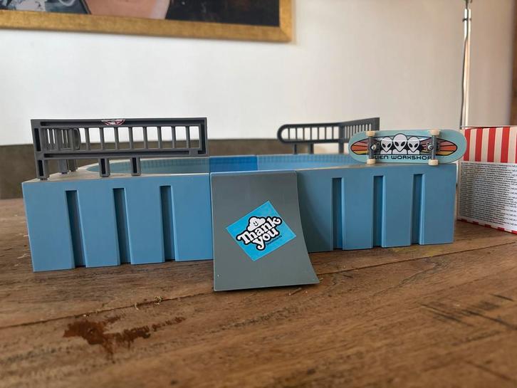 Tech Deck Skateboard Park met Fingerboard, Kinderen en Baby's, Speelgoed | Overig, Gebruikt, Jongen, Ophalen of Verzenden