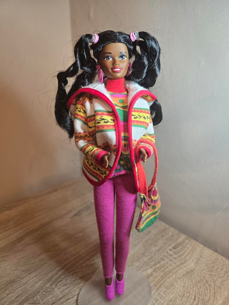 Barbie Christie Benneton vintage Mattel, Ophalen of Verzenden, Pop