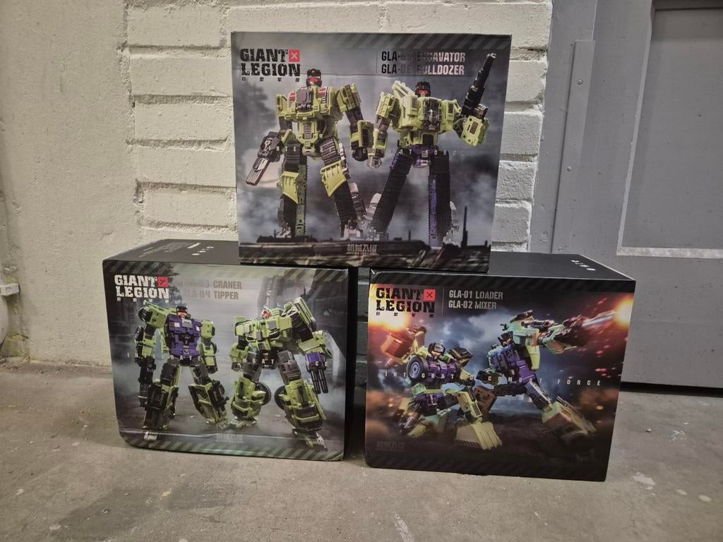 Giant Legion Devastator - Complete Set Mecha Invasion, G1, Ophalen of Verzenden, Nieuw, Autobots