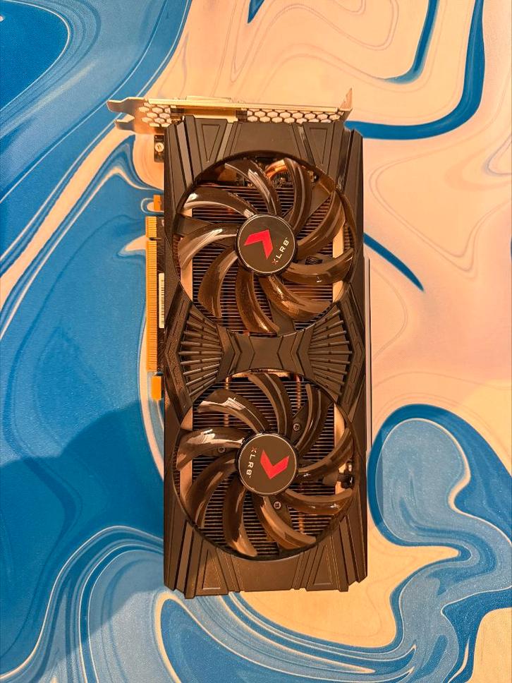 Geteste PNY GeForce RTX 2070 XLR8 Gaming OC Twin Fan, Computers en Software, Videokaarten, Zo goed als nieuw, Nvidia, PCI-Express 3.0