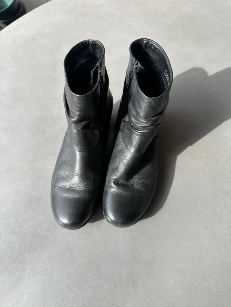 Zwarte Gabor laarsjes, maat 6,5 = 40, Kleding | Dames, Schoenen, Verzenden, Zwart, Lage of Enkellaarzen, Gabor