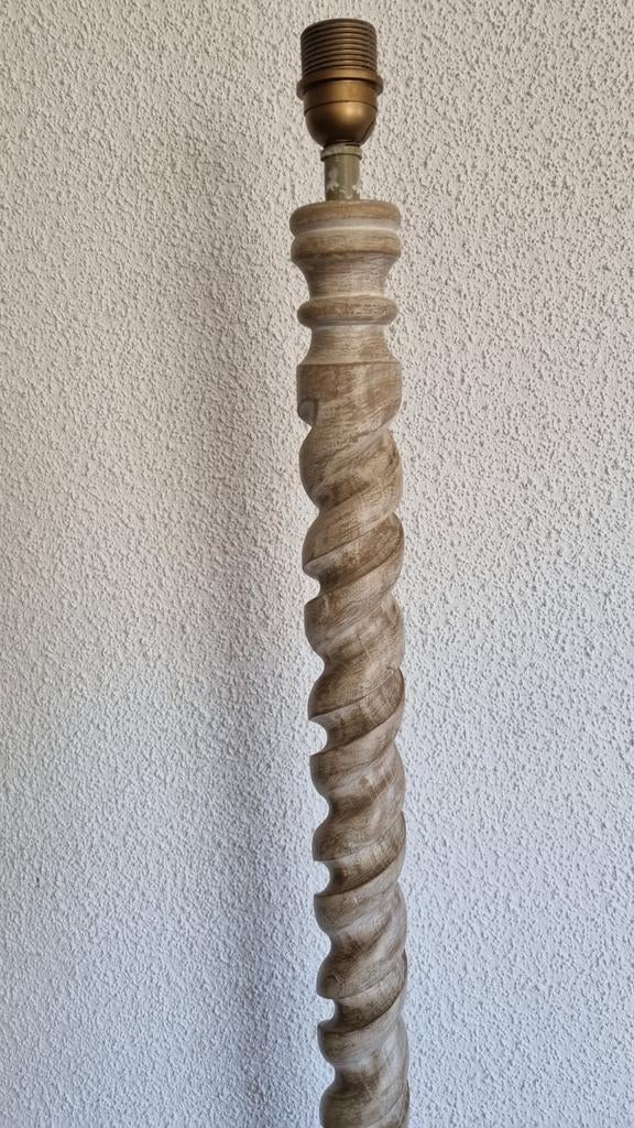 Houten vloerlamp voet, Ophalen of Verzenden