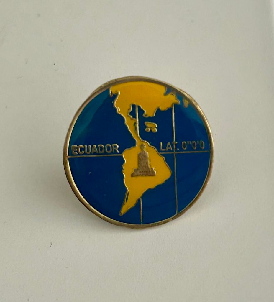 Ecuador evenaar pin, Verzenden, Zo goed als nieuw