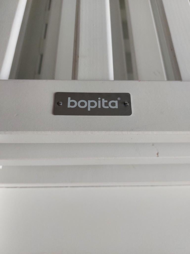 BOPITA babybox met lade, wieltjes, verstelbaar + matras, Kinderen en Baby's, Boxen, Ophalen of Verzenden, Gebruikt, In hoogte verstelbaar