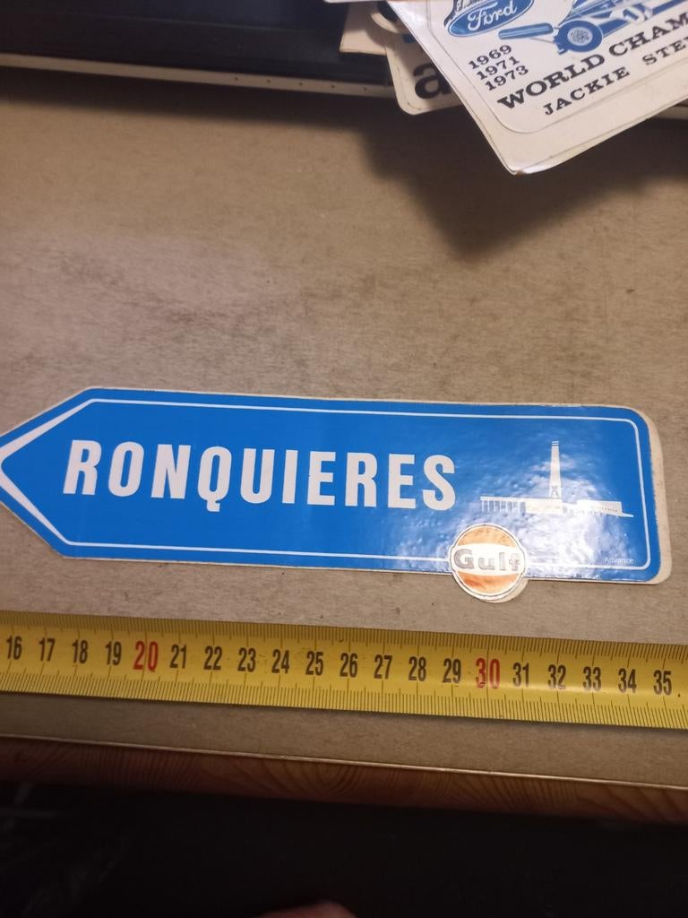 Ronquieres gulf, Verzamelen, Ophalen of Verzenden, Zo goed als nieuw