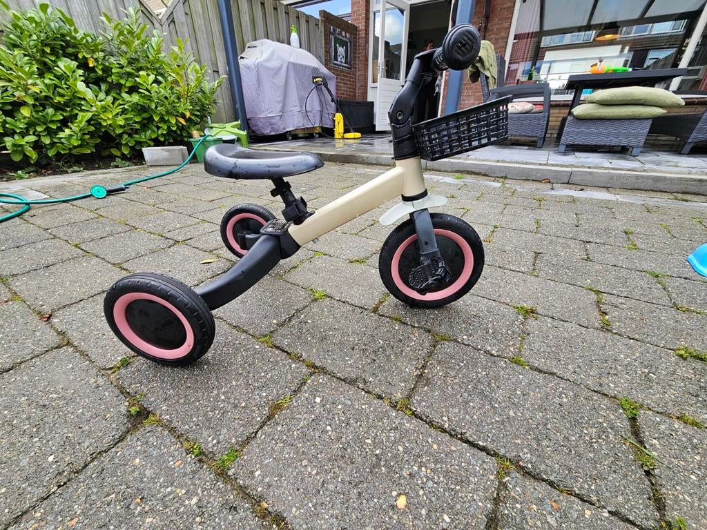3 in 1 kinderfiets topmark, Ophalen of Verzenden, Gebruikt, Onbekend, Verstelbare zitting