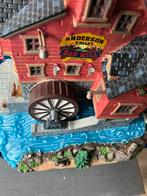 Lemax Anderson Valley Saw Mill Watermolen Kerstdorp, Verzamelen, Ophalen of Verzenden, Nieuw