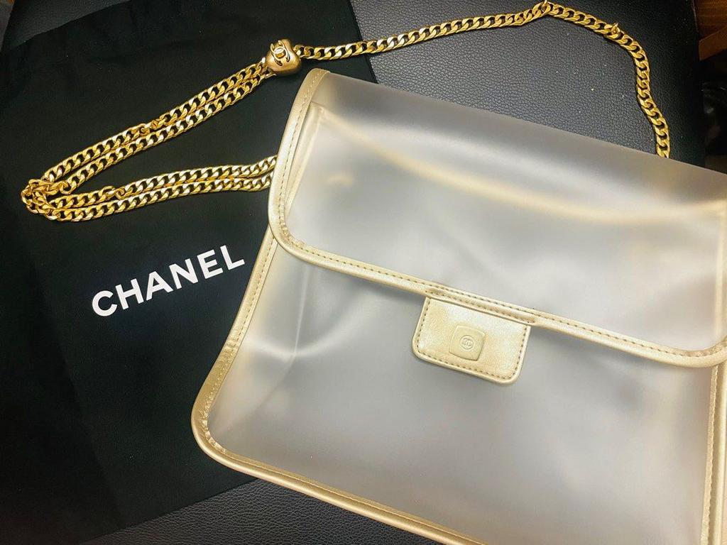 Authentieke Chanel tas, Sieraden, Tassen en Uiterlijk, Tassen | Damestassen, Ophalen, Zo goed als nieuw, Zwart, Schoudertasje