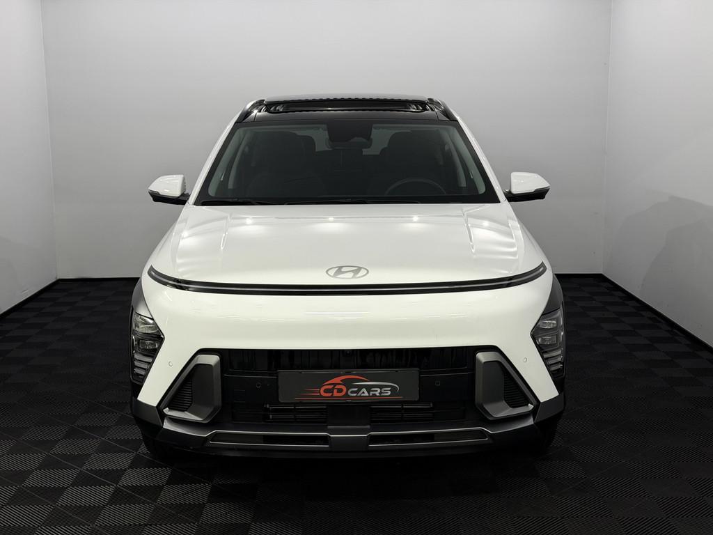 Hyundai KONA 1.6 GDI HEV Comfort Smart Panoramadak, 360 Came, Stof, Gebruikt, Wit, SUV of Terreinwagen