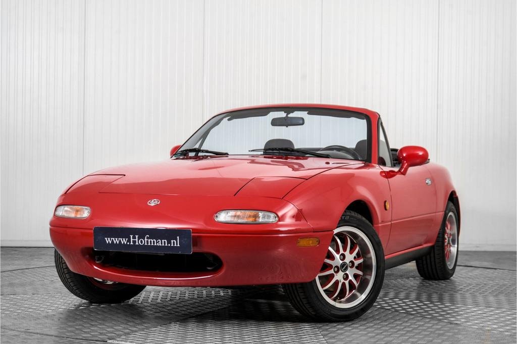 Mazda MX-5 MX-5 1.8i (bj 1995), Auto's, Mazda, Achterwielaandrijving, Gebruikt, 4 cilinders, Cabriolet