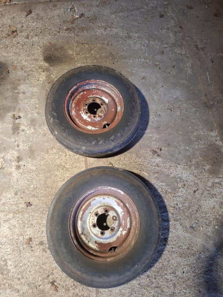 Vredestein voorwielen 7.50 - 18 (opknapper), Ophalen of Verzenden, Gebruikt, Auto's