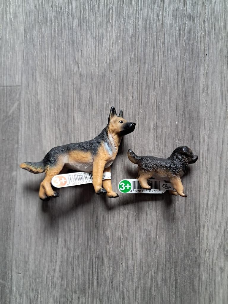 Schleich herdershonden, Ophalen of Verzenden, Nieuw, Hond of Kat, Beeldje of Figuurtje