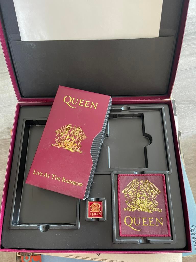 Queen box set Live At The Rainbow, Ophalen of Verzenden, Zo goed als nieuw