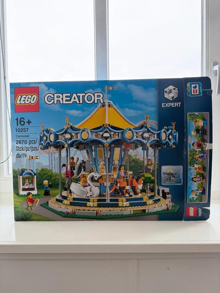LEGO 10257 Draaimolen, Kinderen en Baby's, Speelgoed | Duplo en Lego, Zo goed als nieuw, Lego, Ophalen of Verzenden