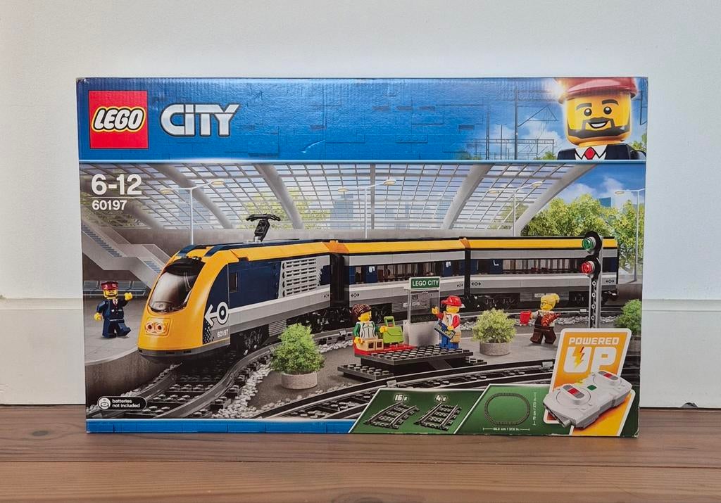 Lego city passagierstrein 60197, Ophalen, Zo goed als nieuw, Complete set, Lego