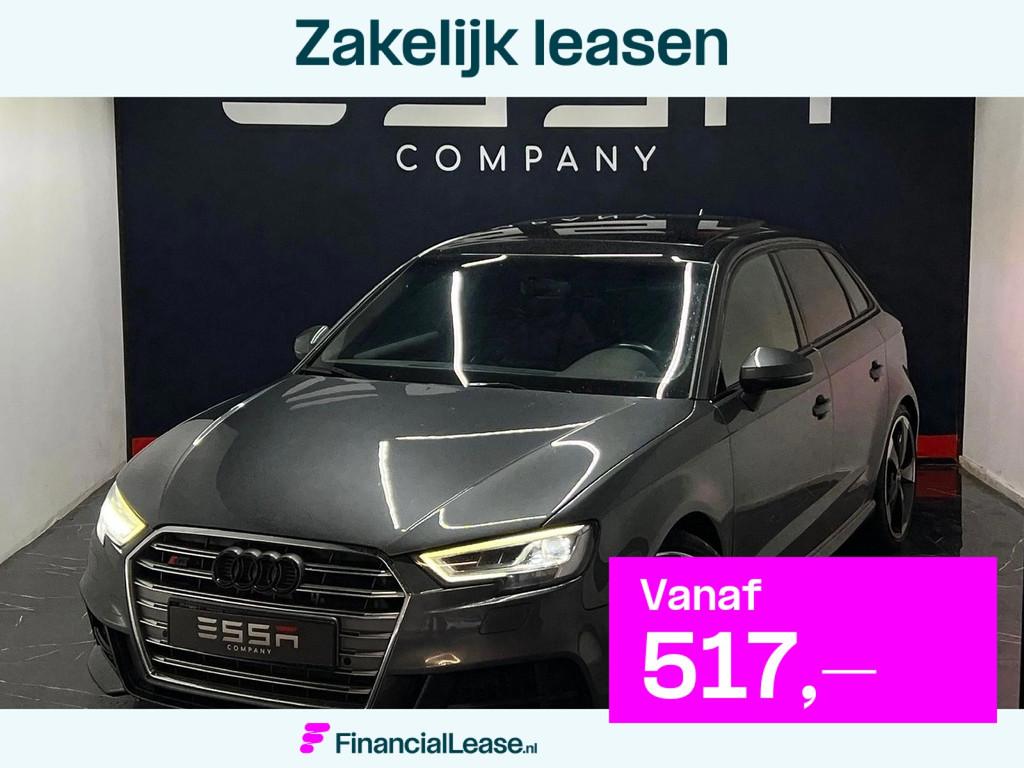 Audi S3 Sportback 2.0 TFSI quattro Virtual Pano Matrix LED, Auto's, Audi, Bedrijf, Lease, Financial lease, S3, 4x4, ABS, Achteruitrijcamera