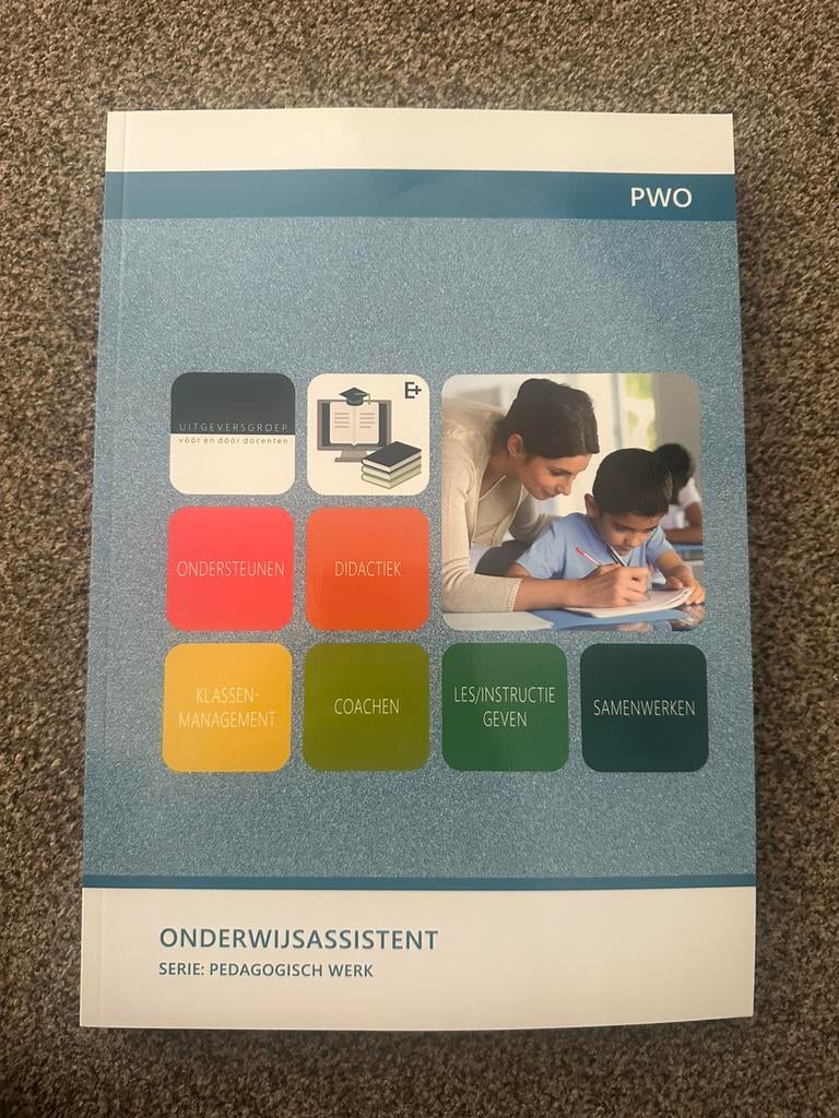 Boek: onderwijsassistent serie: pedagogisch werk, Boeken, Ophalen of Verzenden, Zo goed als nieuw, Overige niveaus