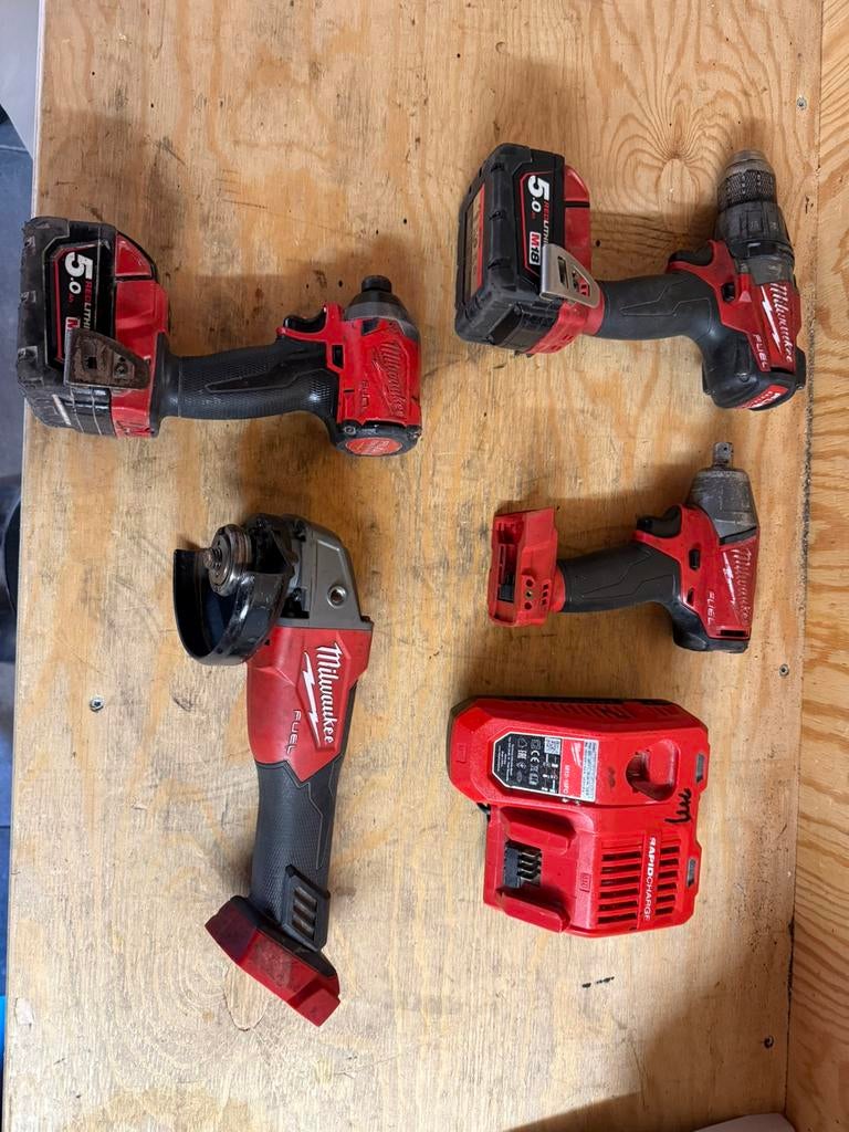 Milwaukee M18 gereedschap, Ophalen of Verzenden, Gebruikt
