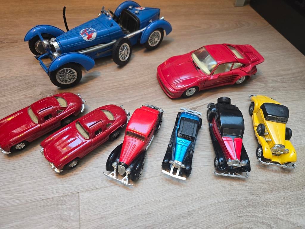 Verzameling van 8 diverse modelauto's, Ophalen, Gebruikt, Auto, Overige merken