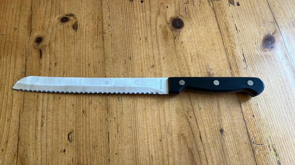 Broodmes Hema, Ophalen, Gebruikt, Rvs of Chroom, Vaatwasserbestendig