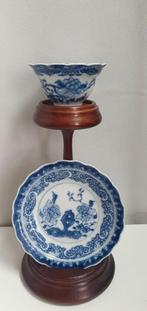Chinees 18de eeuws kop en schotel, Antiek en Kunst, Ophalen of Verzenden