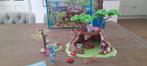 Te koop zgan Playmobil Fairies ELVEN Boomhut 70001, Ophalen of Verzenden, Zo goed als nieuw, Complete set