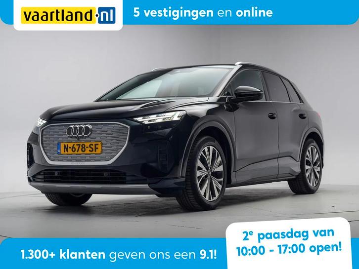 Audi Q4 e-tron 40 Launch edition Advanced 77kWh 3-fase [ LED, Auto's, Audi, Bedrijf, Te koop, Q4 e-tron, ABS, Airbags, Airconditioning