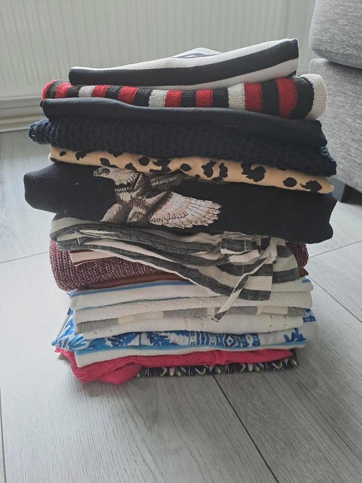 18 delig voorjaar-zomer pakket maat S, Kleding | Dames, Dames-kledingpakketten, Zo goed als nieuw, Maat 36 (S), Ophalen of Verzenden