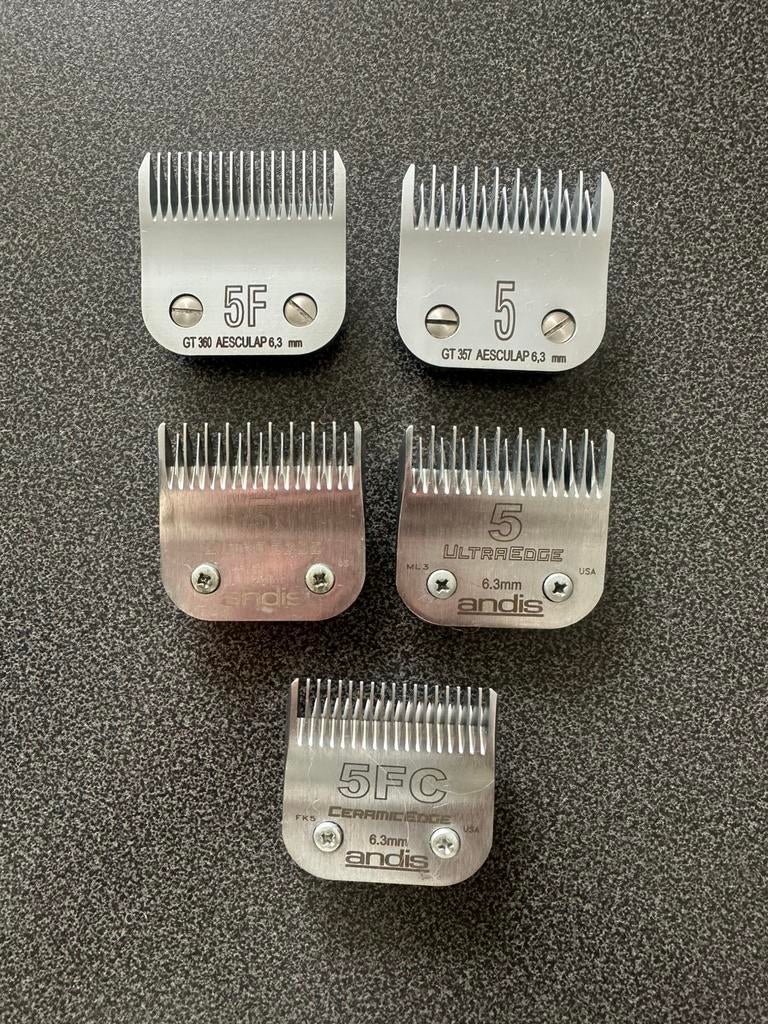 Goed werkende A5 scheerkoppen nr. 5, Ophalen of Verzenden, Gebruikt