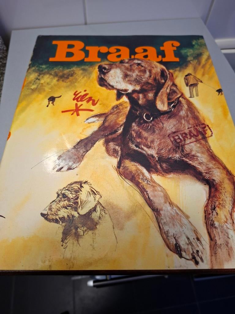 Prachtig boek van rien poortvliet braaf, Eén stripboek, Ophalen of Verzenden, Zo goed als nieuw