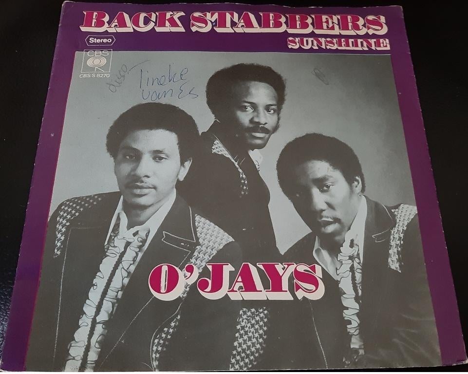O'Jays – Back Stabbers, Cd's en Dvd's, Vinyl Singles, Gebruikt, Verzenden, 7 inch, Single