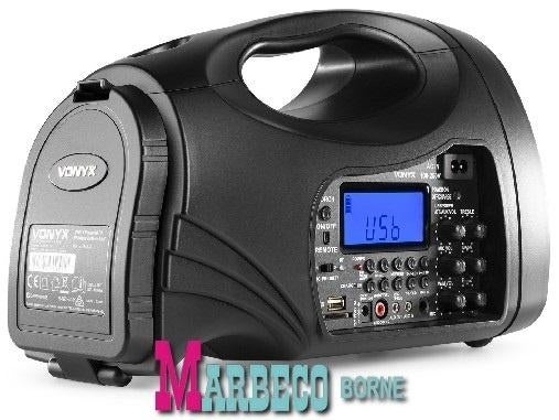 Portable speaker, Draadloze omroep set, BT, USB,UHF, Accu, Overige merken, Vonyx, Overige typen, Nieuw