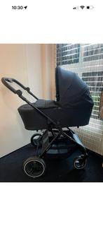 2 in 1 kinderwagen zwart + maxi cosi, Ophalen, Zo goed als nieuw, Maxi-Cosi