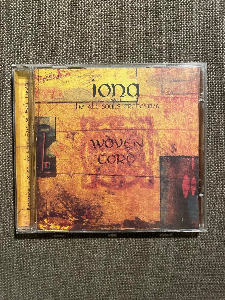 Iona with The All Souls Orchestra - Woven Cord CD, Cd's en Dvd's, Ophalen of Verzenden, Zo goed als nieuw