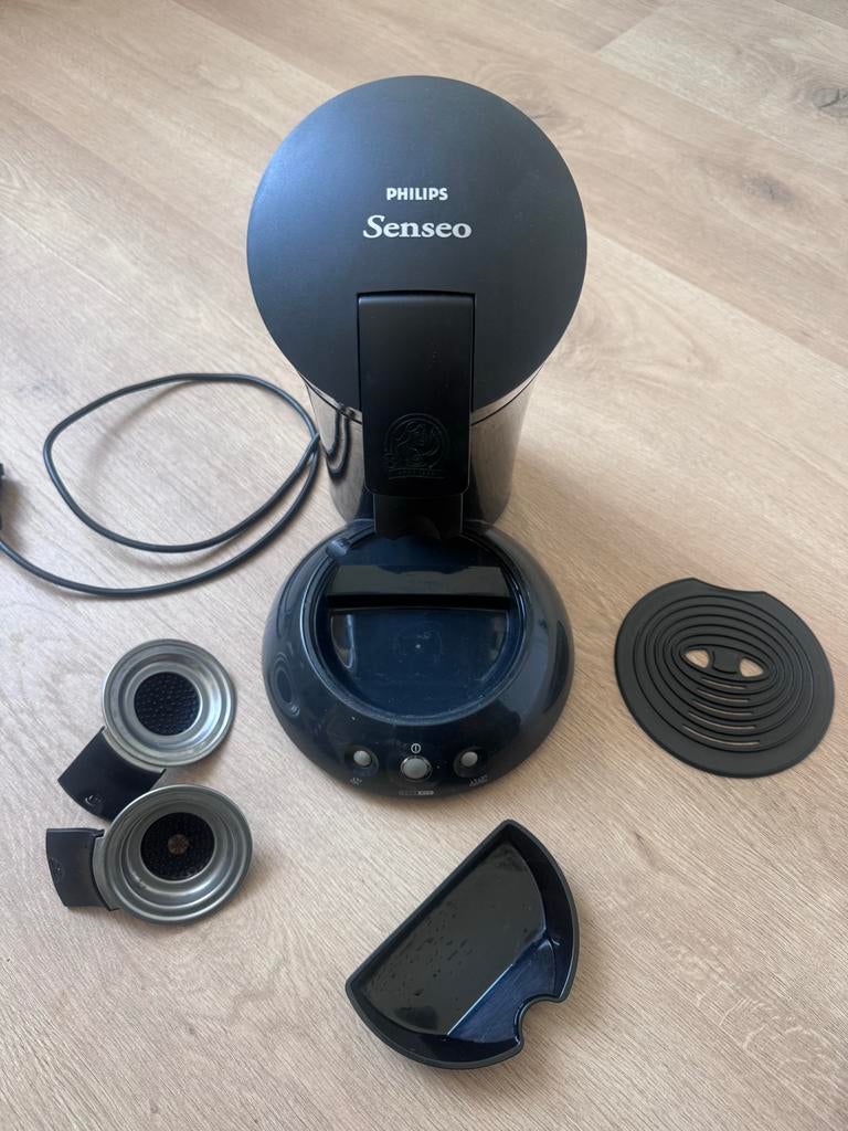 Philips Senseo Koffiezetapparaat Zwart - Goede Staat, Witgoed en Apparatuur, Koffiezetapparaten, Koffiepads en cups, Koffiemachine