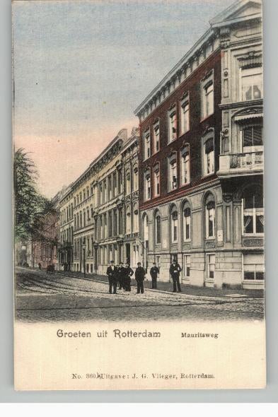 Rotterdam Mauritsweg uitg J.G. Vlieger 360 Topper