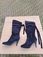 Hoge Gevoerde Dameslaarzen Zwart Maat 39 - Zo goed als nieuw, Ophalen of Verzenden, Zo goed als nieuw, Zwart, Hoge laarzen