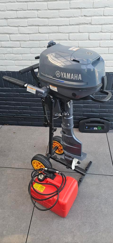 ZGAN Yamaha 4pk BB 4takt langstaart + externe tank, Ophalen, Aluminium, Gebruikt, Yamaha