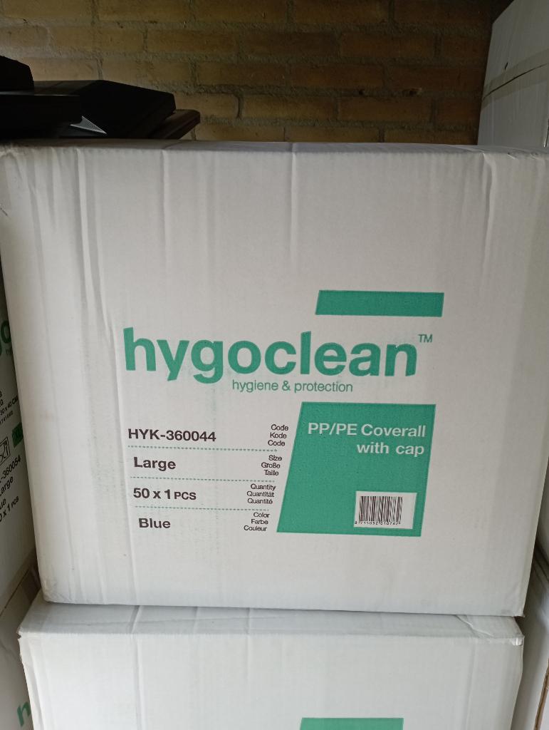 Hygoclean wegwerp operatieoverals l en xl, Ophalen, Nieuw