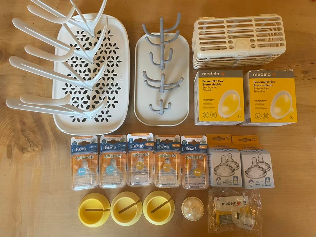 Philip avent droogrek, dr. Brown’s, medela,overige artikelen, Ophalen, Zo goed als nieuw, Overige typen