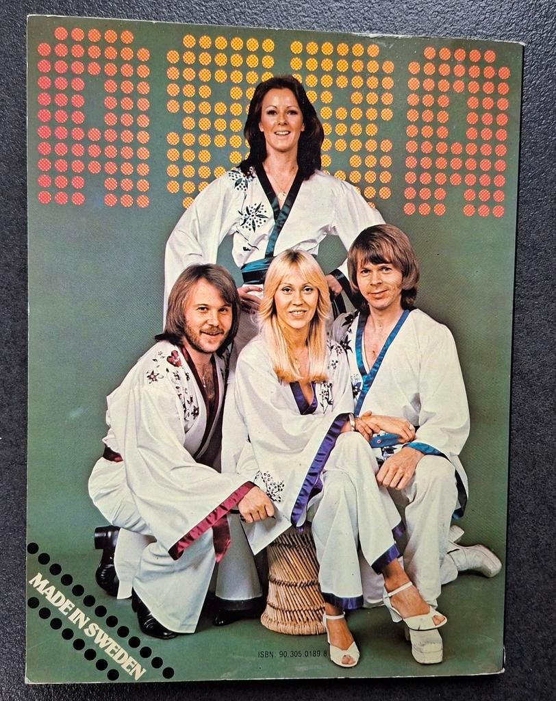 ABBA Made in Sweden 1977 ( Uitgave Centripress), Ophalen of Verzenden, Zo goed als nieuw, Boek, Tijdschrift of Artikel