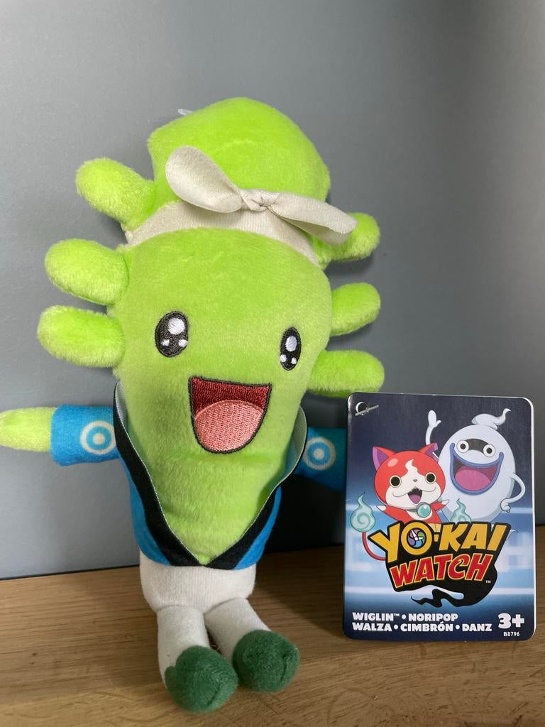 Yo-kai Watch Wiglin pluche figuur, Groen, Overige merken, Overige karakters, Overige typen