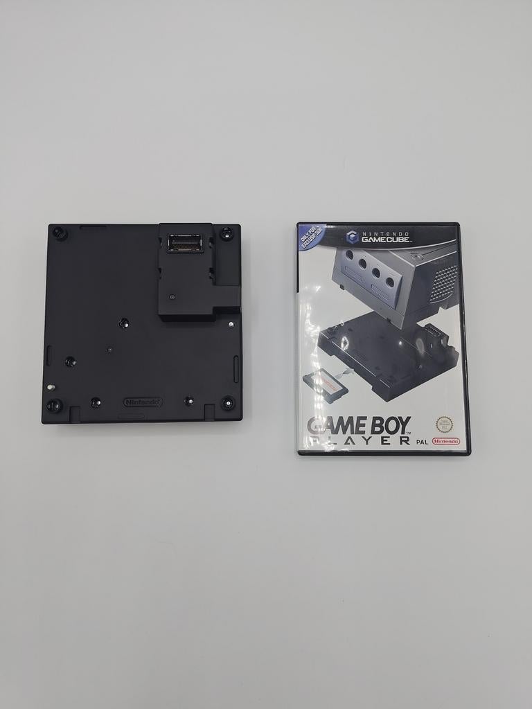 Nintendo GameCube Game Boy Player PAL met disc, Gebruikt, Zwart, Ophalen of Verzenden, Zonder controller