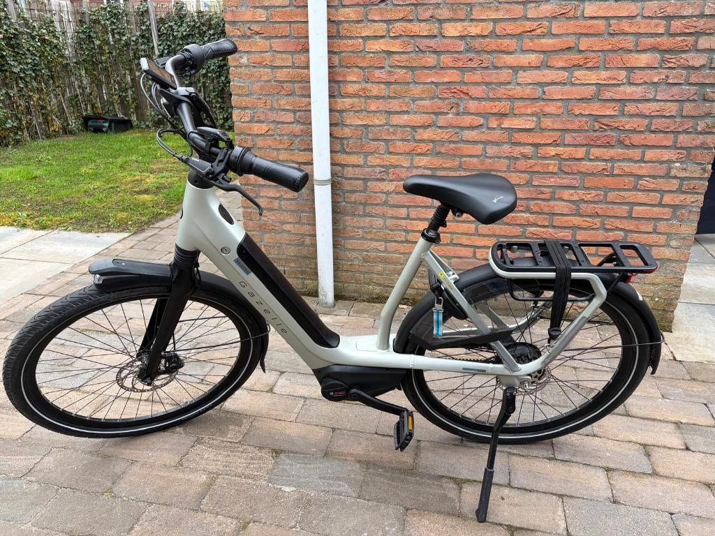 GAZELLE AVIGNON C380 HMB 10-2024 DAMESFIETS 57CM, Ophalen, Zo goed als nieuw, 50 km per accu of meer, 55 tot 59 cm