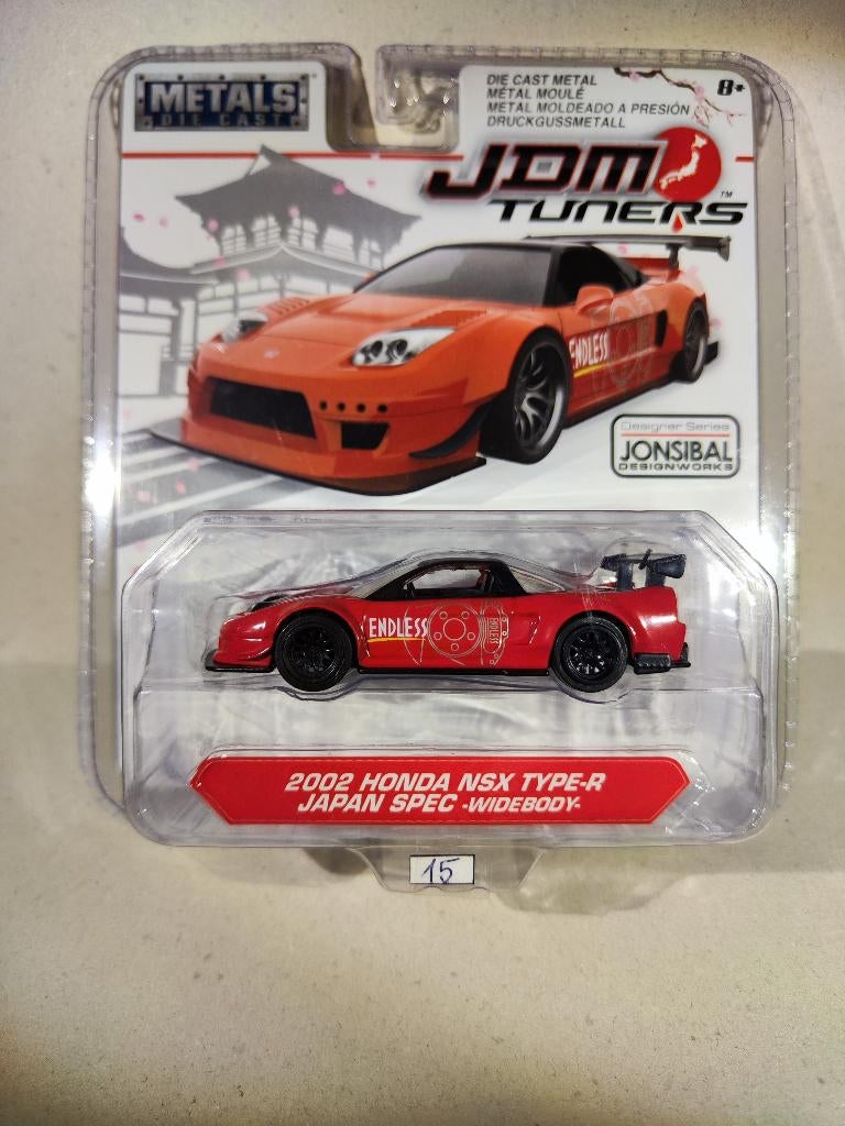 Jada JDM Tuners 2002 Honda NSX Type-R, Ophalen of Verzenden, Nieuw, Auto