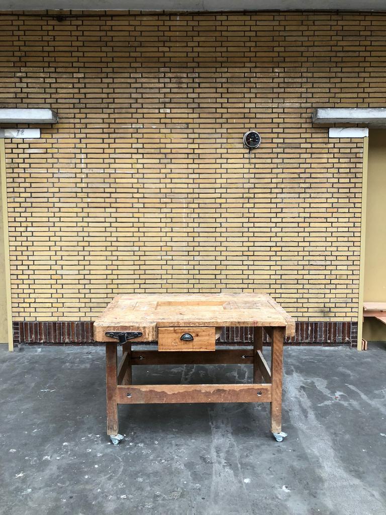 Stevige werkbank van “Nooitgedacht”, Ophalen, Gebruikt