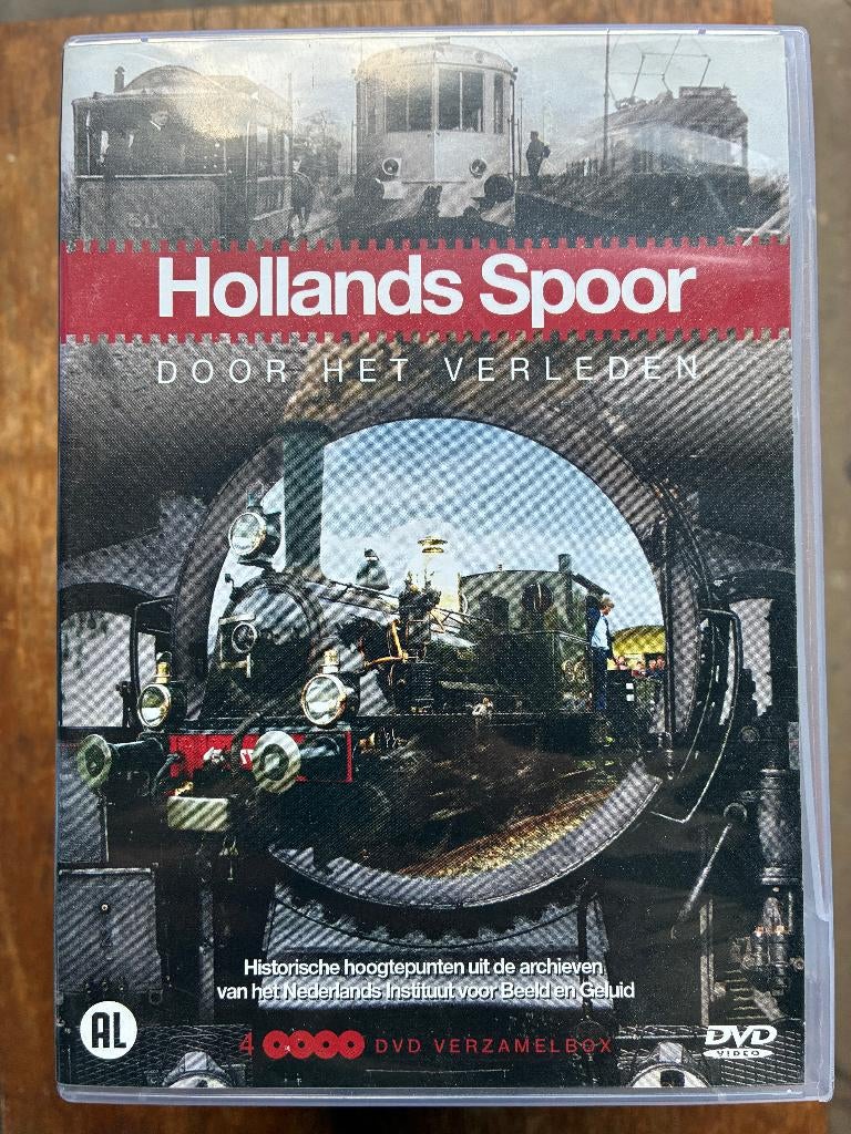 Hollands Spoor Door Het Verleden (4-DVD box) Docu-DVD, Cd's en Dvd's, Dvd's | Documentaire en Educatief, Zo goed als nieuw, Overige typen
