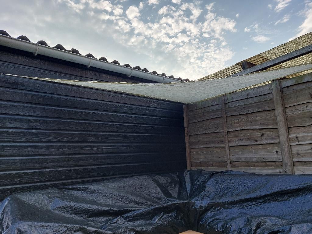 Schaduwdoek, Tuin en Terras, Ophalen, Zo goed als nieuw